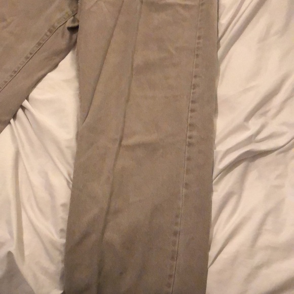 Men’s Lee Riveted Tan Jeans 38X34 - Picture 6 of 15